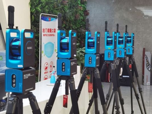 اسکنر لیزری صنعتی HD TLS360 4 کیلوگرمی دستگاه اندازه گیری لیزر سه بعدی سبک وزن