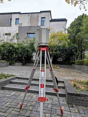 اسکنر سایت ساختمانی 500 کیلوهرتز IP64 HS650i فرکانس بالا تجهیزات بررسی لیزری سه بعدی