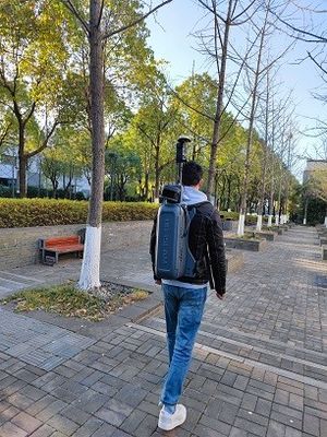 As - ساخته شده Survey Handheld 3D LiDAR HiSLAM با دقت 10 سانتی متر