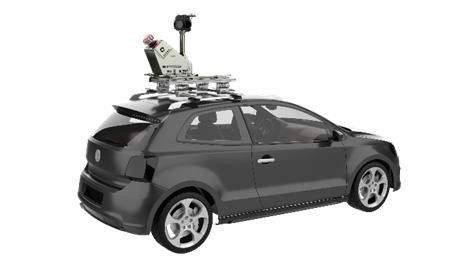 5mm@30m LiDAR سیستم نقشه برداری موبایل نقشه برداری زمین Hiاسکن کنید-R برد 420m